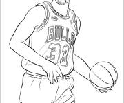 Coloriage Scottie Pippen de la NBA