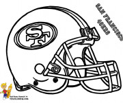 Coloriage et dessins gratuit NFL 11 à imprimer