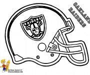 Coloriage et dessins gratuit NFL 16 à imprimer