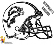 Coloriage et dessins gratuit NFL 2 à imprimer