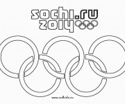 Coloriage Jeux Olympiques 2014