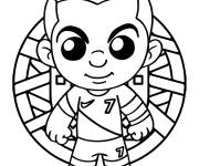 Coloriage Chibi Ronaldo
