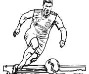 Coloriage Les qualit&eacute;s de Ronaldo CR7