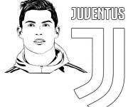 Coloriage Ronaldo Juventus