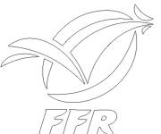 Coloriage FFR France rugby ligue