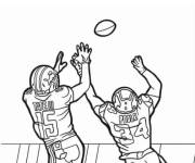 Coloriage Football am&eacute;ricain pour enfants
