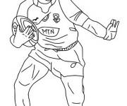 Coloriage Joueur de rugby Kurt-Lee Arendse