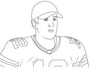 Coloriage Le rempla&ccedil;ant de l'&eacute;quipe de football