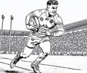 Coloriage Rugby &agrave; La Rochelle
