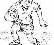 Coloriage Rugby pour cmp