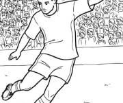 Coloriage Tir de rugby