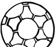 Coloriage Soccer Étoiles