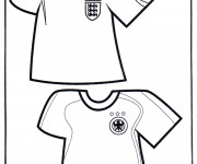 Coloriage Soccer T-shirt