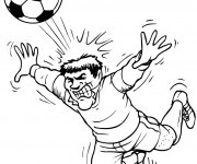 Coloriage Soccer gratuit  imprimer liste 20  40