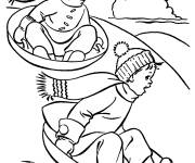 Coloriage Sports d'hiver en ligne