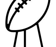 Coloriage Coupe Super Bowl