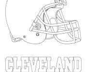 Coloriage Equipe Cleveland Browns de football