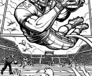 Coloriage Image de Super Bowl