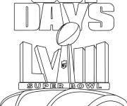 Coloriage Ligue Super Bowl