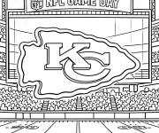 Coloriage Match de Super Bowl