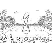 Coloriage Super Bowl 2017