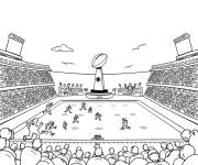 Coloriage Super Bowl Lvii