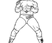 Coloriage Dave Bautista de la WWE
