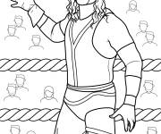 Coloriage Kane de la WWE