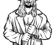 Coloriage L'effrayant Undertaker