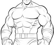 Coloriage Le g&eacute;ant Ryback