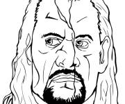 Coloriage Le regard de Roman Raines