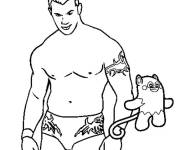 Coloriage Lutteur Randy Orton