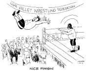 Coloriage Match de la WWE pour gar&ccedil;on