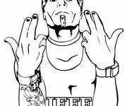 Coloriage Steel Jeff Hardy