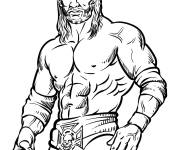 Coloriage Triple H  &agrave; imprimer