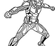Coloriage Ant-Man ail&eacute;