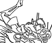Coloriage Ant-Man amoureux