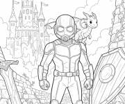 Coloriage Ant-Man dans le monde de fantaisie