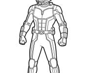 Coloriage Ant-Man en 3d