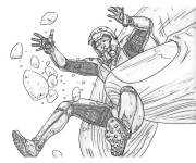 Coloriage Ant-Man en miniature