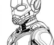 Coloriage Ant-man en tenu futuristique