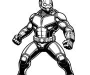 Coloriage Ant-Man en vecteur
