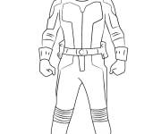Coloriage Ant-Man facile
