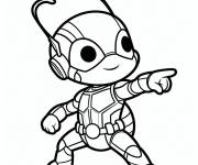 Coloriage Ant-Man formidable