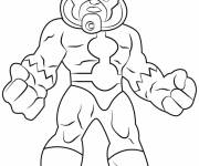 Coloriage Ant-man muscl&eacute;