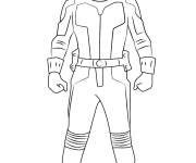 Coloriage et dessins gratuit Ant-Man portrait vectoriel à imprimer