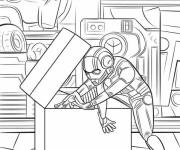 Coloriage Ant-Man se cache dans la boite