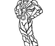 Coloriage Ant-Man simple