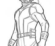 Coloriage Ant-Man style cartoon
