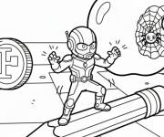 Coloriage Ant-Man sur le crayon